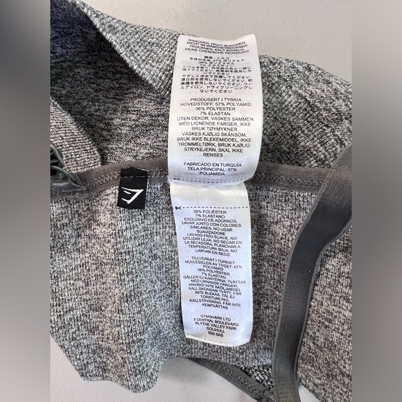 Gymshark Flex‎ Strappy Sports Bra Sz Small - Picture 9 of 10